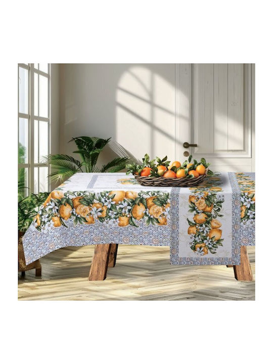 Dimeco Tablecloth Set 3pcs Salerno Colorful