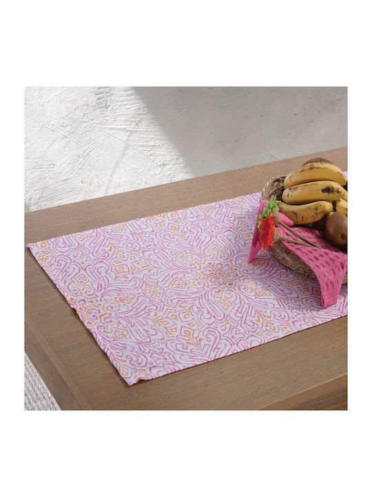 Nef-Nef Homeware Ράνερ Σετ Roman Fuchsia 45x140εκ.