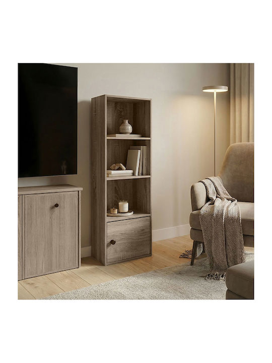 Βιβλιοθήκη Lenobia Sonoma 30.5x24x95εκ.