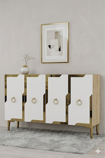 Bufet Din Lemn Ste-021468-V42794 Maro 120x40x75cm