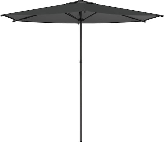 Umbrelă Rotundă Din Aluminiu Gri Φ2.7xÎ2.23m