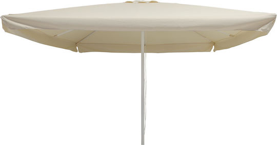 Aluminum Parasol Aluminum Ecru Canopy Aluminum Parasol Aluminum Ecru Canopy