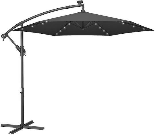 Umbrelă Suspendată Metalică Neagră Umbrelă Suspendată Metalică Neagră