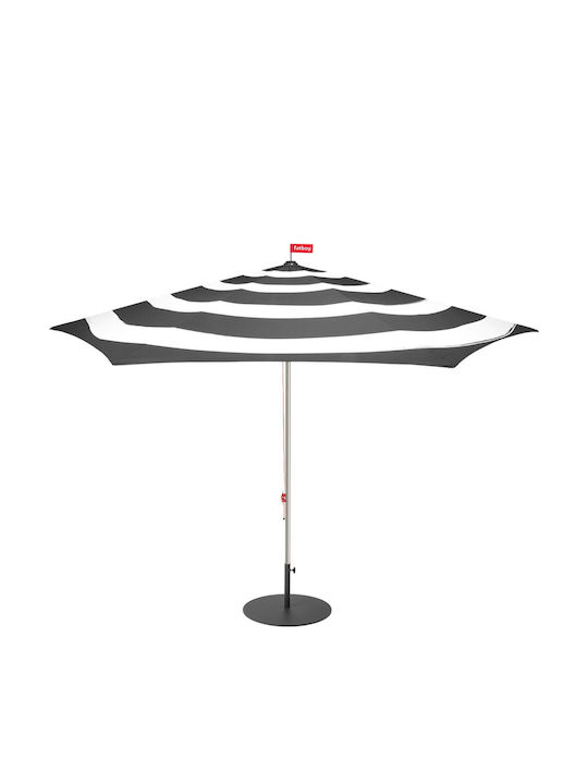Umbrelă Pătrată Din Aluminiu Neagră 3.5x3.5m