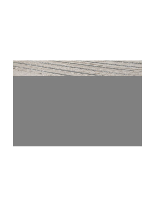 Tzikas Carpets 65738 Rutschfest Teppich Rechteckig Synthetisch,Polyester/Cotton/Leather Gray