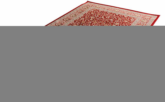 Tzikas Carpets Joy Teppich Rechteckig Synthetisch,Polyester/Cotton/Leather Rot