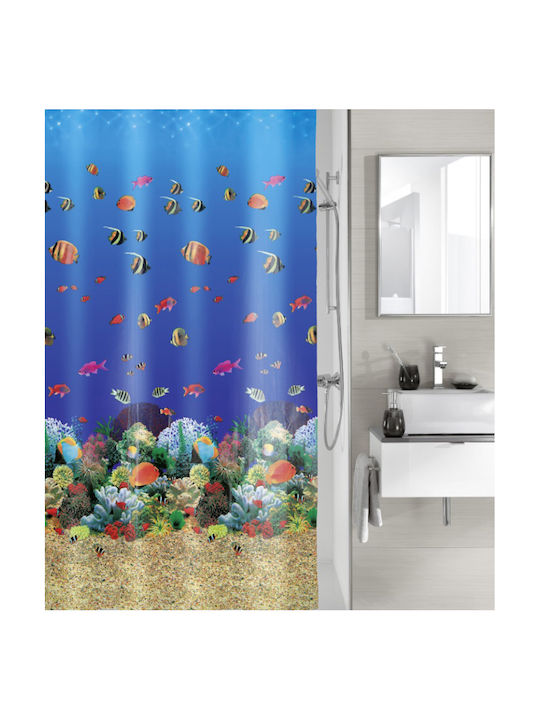 Kleine Wolke Malediven Κουρτίνα Μπάνιου 180x200 cm Multicolor