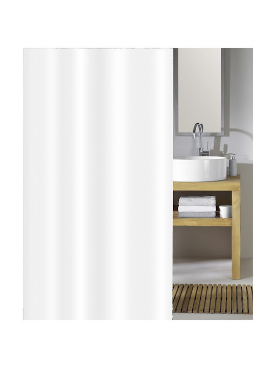 Kleine Wolke Phönix Κουρτίνα Μπάνιου 240x180 cm White