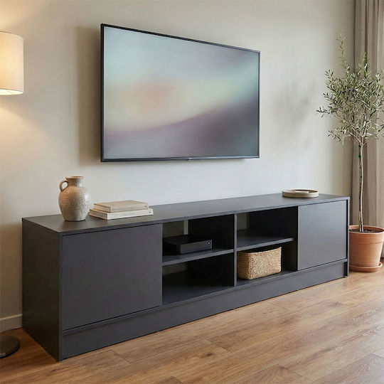 Tivia Подов Антрацитен 180x35x41.5см