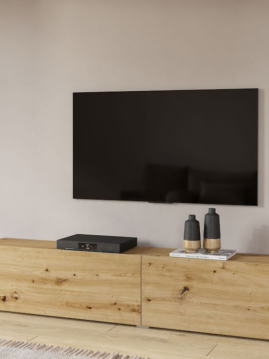 Έπιπλο Τηλεόρασης Fairy Λευκό Μ180xΠ35xΥ30cm