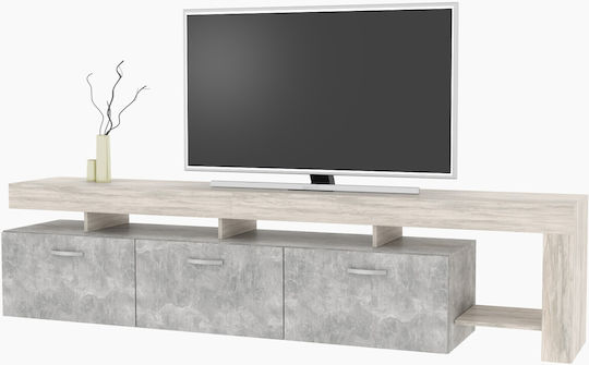 Madera Stand De Podea Gri 220x40x52 Cm Madera Stand De Podea Gri 220x40x52 Cm