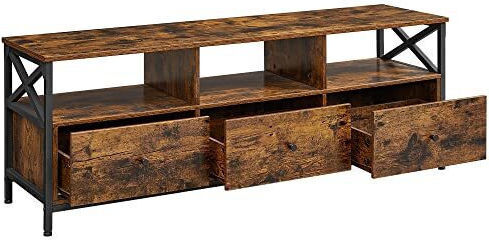 TV Stand Floor-standing Rustic Brown and Black 147x40x50 cm TV Stand Floor-standing Rustic Brown and Black 147x40x50 cm