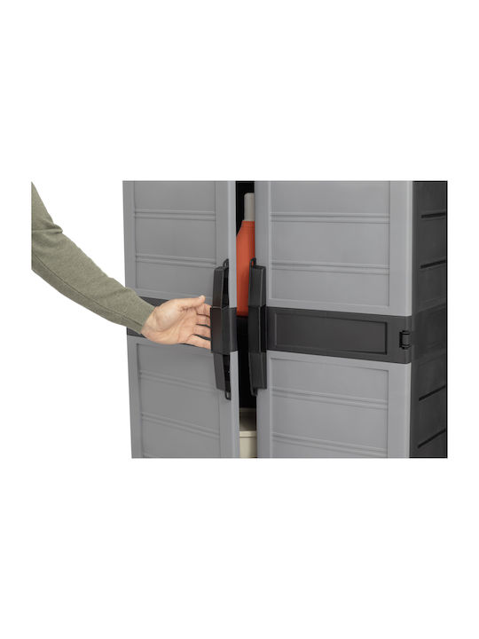 Dulap cu două uși Plastic cu 4 Rafturi 70x43x180cm
