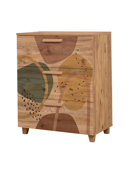 Συρταριέρα Leva Gravis 869vel3480 80x43x95cm Multi