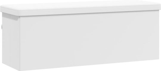 Hallway Furniture with Shoe Rack and Bench White 110x38x38cm Hallway Furniture with Shoe Rack and Bench White 110x38x38cm