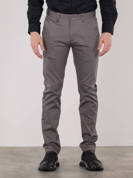 Pantaloni Chino Slim Fit Gri Deschis