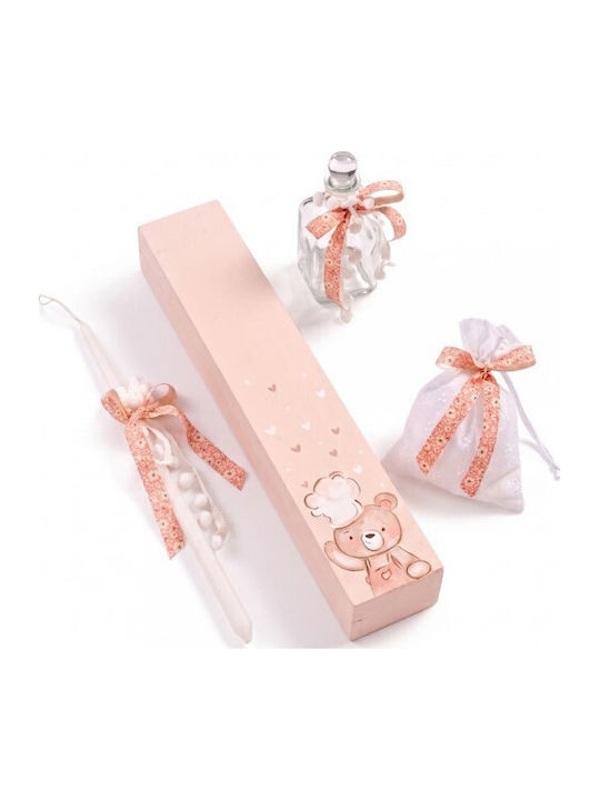 Parisis Baby Set de Botez cu Temă Flori 3buc