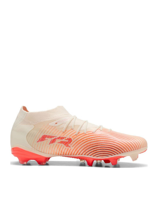 PUMA Future Football Shoes with Cleats FG/AG Beige