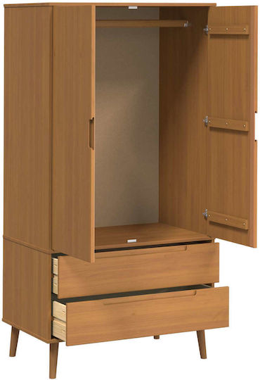 Dulap cu ușă dublă Caramel 90x55x175cm