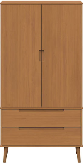 Dulap cu ușă dublă Caramel 90x55x175cm