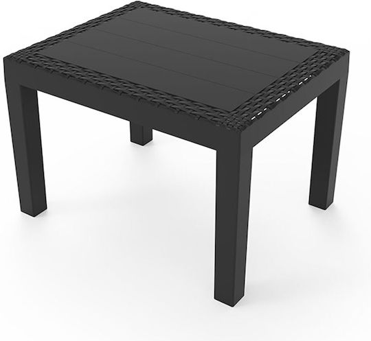 Τραπέζι Βοηθητικό Jack 59x46x40 Ανθρακί Τραπέζι Βοηθητικό Jack 59x46x40 Ανθρακί