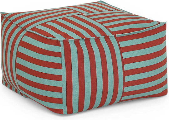 Σκαμπό Red Teal Green Stripes Σκαμπό Red Teal Green Stripes