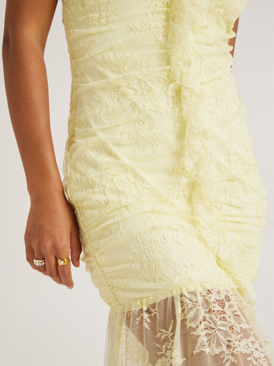 Summer Maxi Dress Yellow
