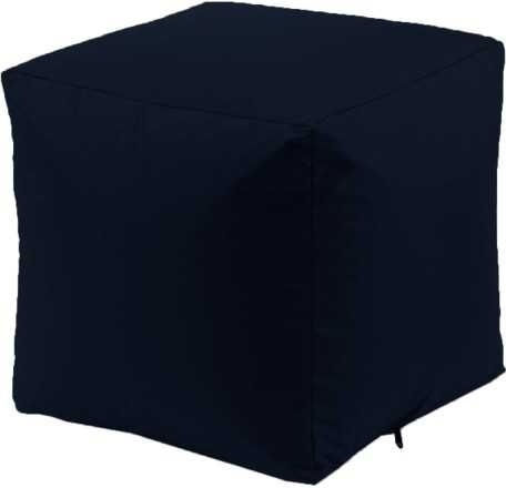 Vielseitiger Sitzsack Hocker Wasserdicht Navy Blau 45x45x45cm