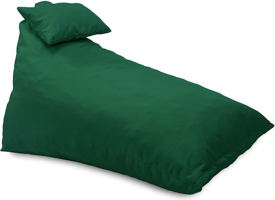 Fotolii Puf Bolster Impermeabil Verde 130x100x80cm