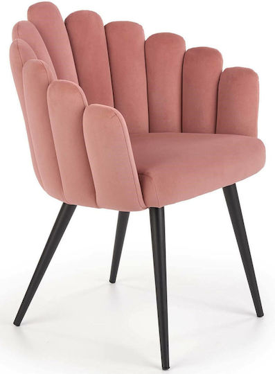 Πολυθρόνα Ambros 65x62x85cm Ροζ