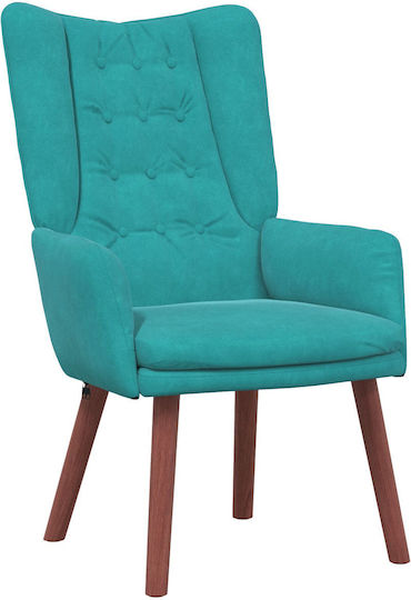 Sessel 63x67x94cm Turquoise