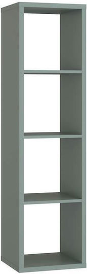 Βιβλιοθήκη Πράσινη 39x33x142εκ.