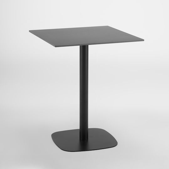 Quadra Τετράγωνο Κουζίνας Μαυρο 60x60x74εκ. Quadra Τετράγωνο Κουζίνας Μαυρο 60x60x74εκ.