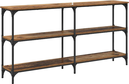 Consolă din Lemn și Metal Maro L150xl29xÎ75cm