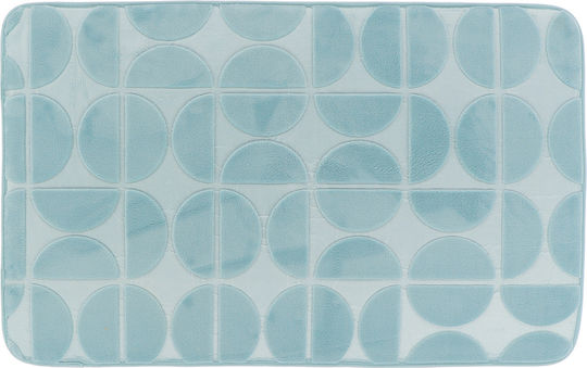 Tendance Πατάκι Μπάνιου Memory Foam Blue 50x80εκ. Tendance Πατάκι Μπάνιου Memory Foam Blue 50x80εκ.