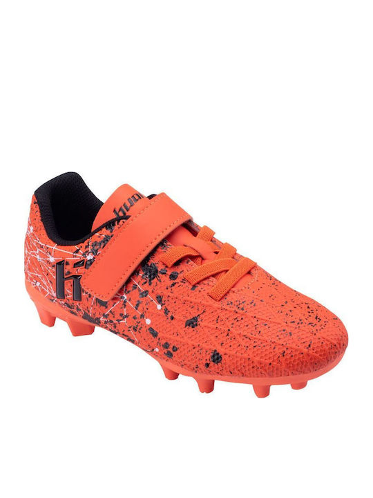 AG Kinder-Fußballschuhe mit Nocken Orange