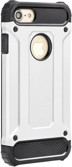 Forcell FORCELL Задна корица Пластмаса Сребрист (Huawei P20)
