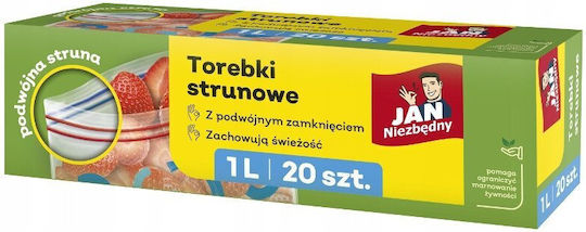 Jan Niezbędny Trash Bags with Drawstring 20pcs