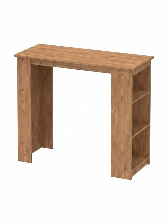 Toska Τραπέζι Μπαρ Ξύλινο Pine Oak 120x50x103.6εκ.