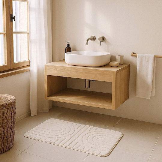 Bathroom Solutions Πατάκι Μπάνιου Microfiber Bathroom Solutions 45x70εκ.
