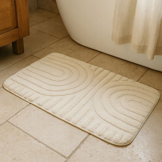 Bathroom Solutions Badematte Mikrofaser Badezimmerlösungen 45x70cm