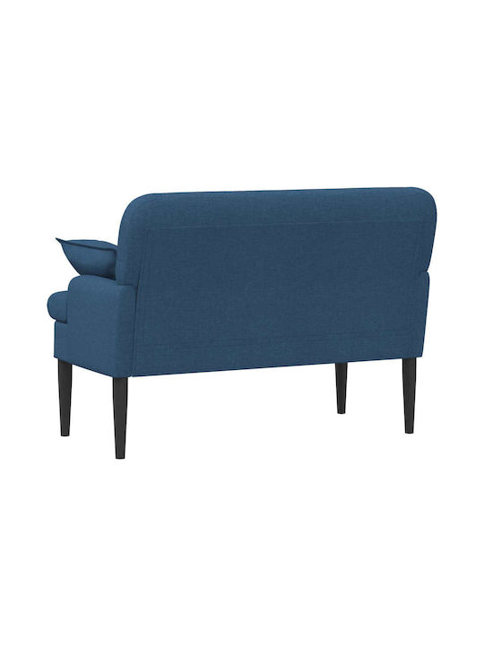 Doppelsitzer Sofa Blau 111x68x80cm