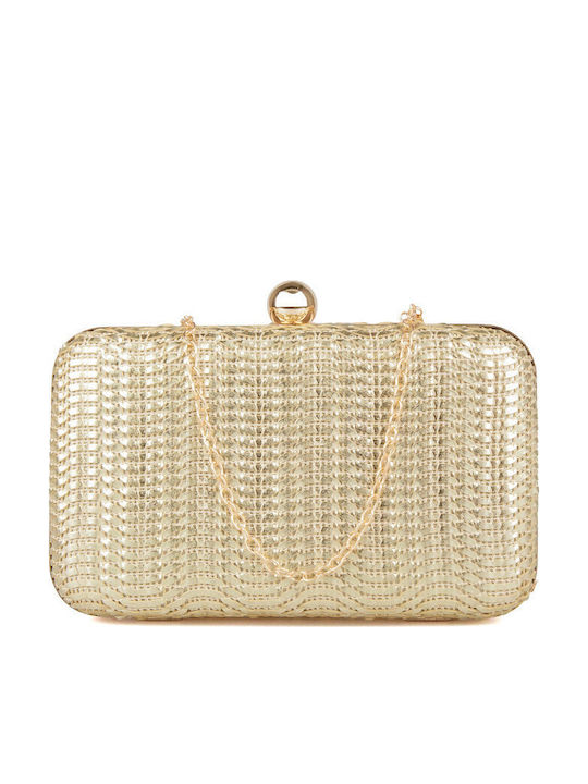 Women's Bag Gold Clutch