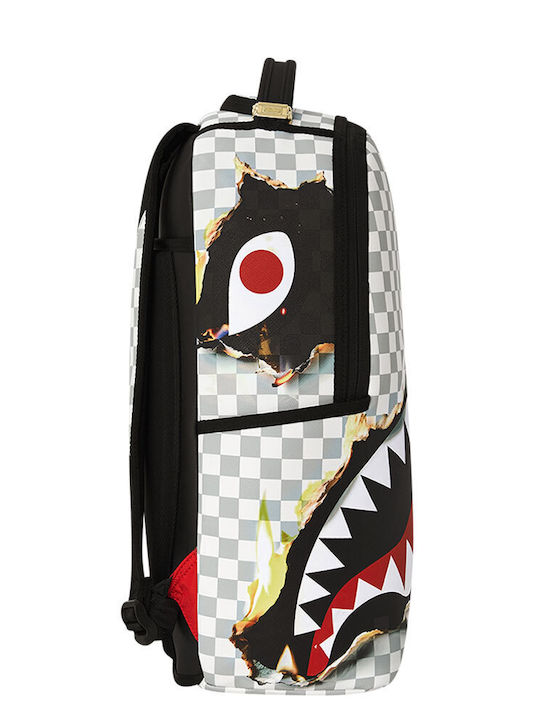 Sprayground Check Melt Backpack