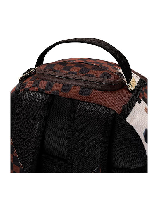 Sprayground Sharks In Paris Cotton Canvas Painted Backpack