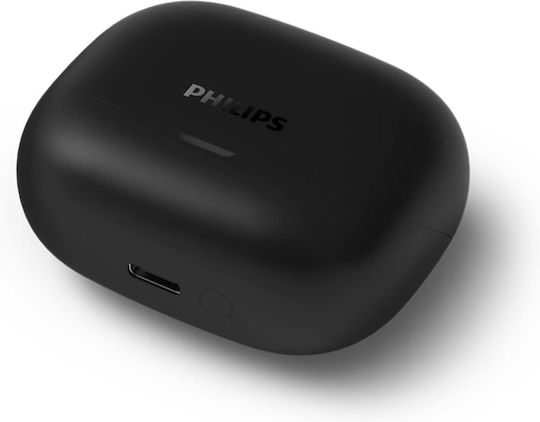 Philips TAT3000BK In-Ear Bluetooth Handsfree Headphones with Sweat Resistance and Charging Case Black