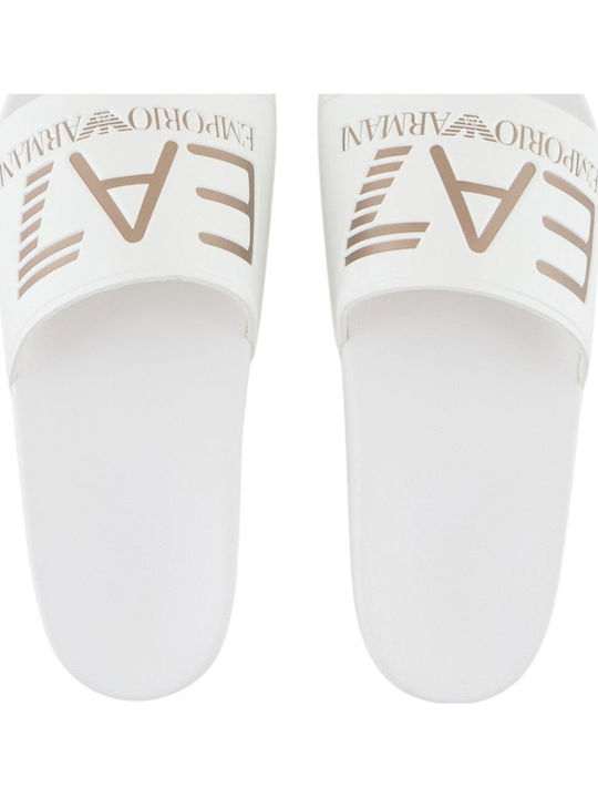 Emporio Armani Slides Χρυσά