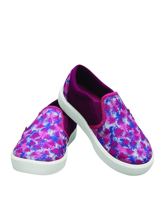 Παιδικά Sneakers Slip-on Ροζ