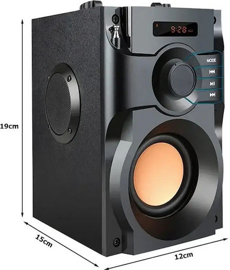 Bluetooth Speaker 10W with Radio Black 06367V
