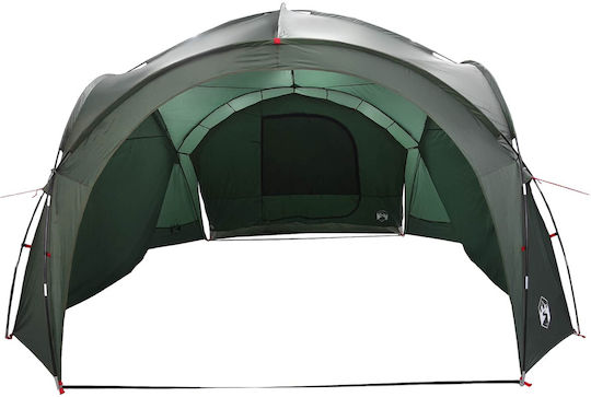 vidaXL Campingzelt Khaki 410x410x250cm